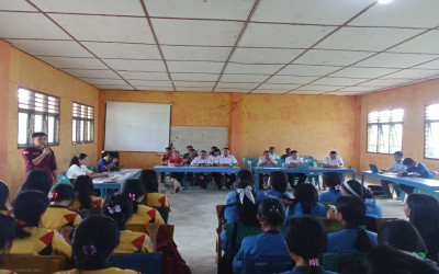 Pemberangkatan Siswa/i PKL Kelas XII SMK Negeri 1 Amandraya T.P 2025/2026.